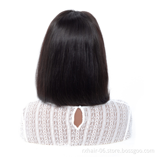 Indian No Mixed Pure And Healthy Body Wave Human Hair Full Lace Wigs